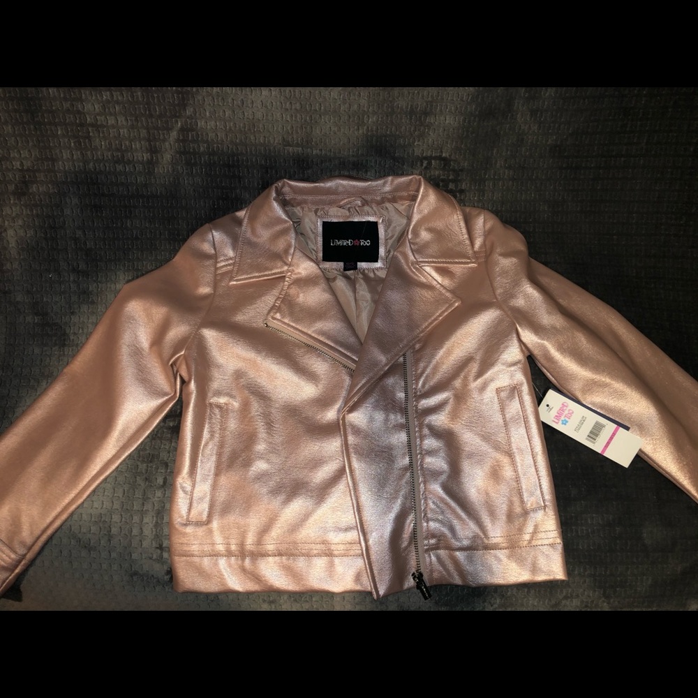 Shiny limited too pink jacket